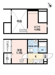 アクア鳴海の物件間取画像